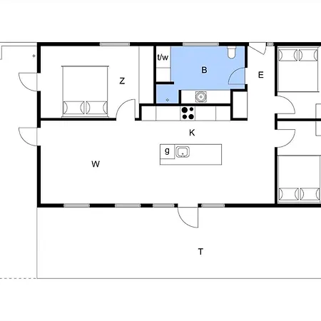 Сasa de vacaciones 40171-juelsminde-poppelalle-29 *